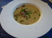 Würzige Pilzsuppe - Rezept