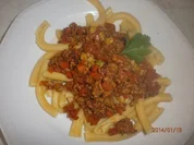 Bucatini mit Thai-Bolognese - Rezept