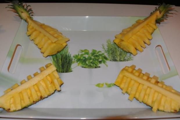 Servieren Sie die Ananas-Thunfisch-Diät