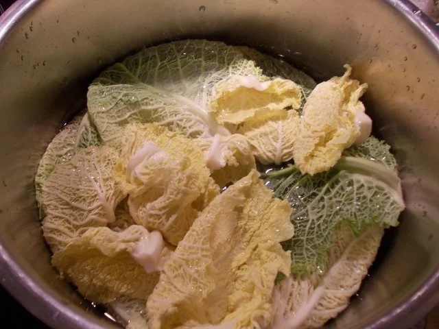 Rezept: Wirsing mit Kasseler und Mettenden Bild Nr. 3 Wirsing mit Kasseler und Mettenden - Rezept - Bild Nr. 3