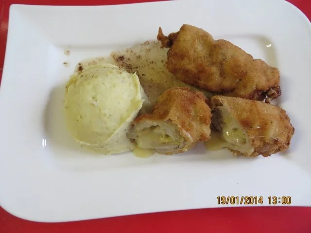 Rezept: Kochen: Panierte Rouladen mit Reblochon und Kartoffelstampf Kochen: Panierte Rouladen mit Reblochon und Kartoffelstampf - Rezept