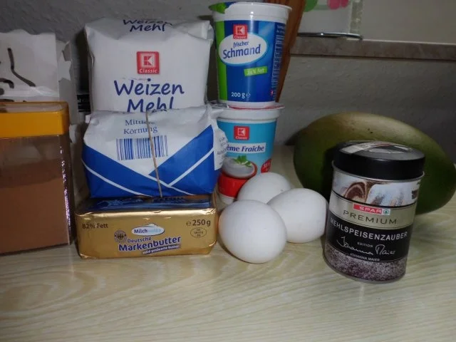 Kuchen: Mango-Käse-Tarte - Rezept - Bild Nr. 2