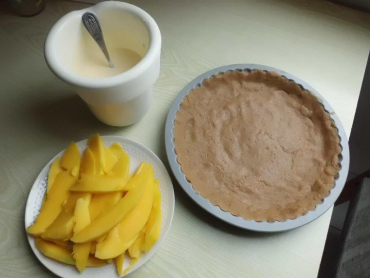 Kuchen: Mango-Käse-Tarte - Rezept - Bild Nr. 4