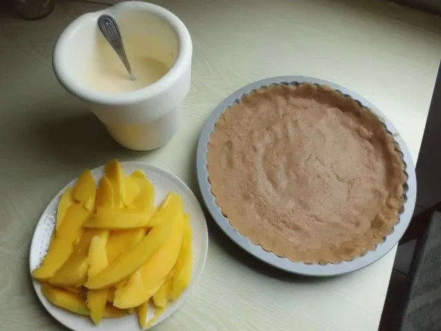 Kuchen: Mango-Käse-Tarte - Rezept - Bild Nr. 4