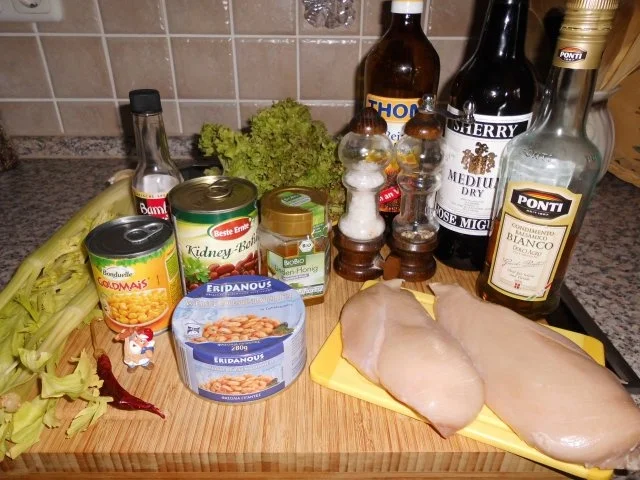 Rezept: Hähnchenbrust gegrillt auf Sommersalat>> Bild Nr. 2 Hähnchenbrust gegrillt auf Sommersalat>> - Rezept - Bild Nr. 2