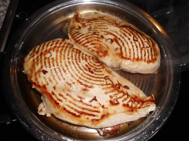 Rezept: Hähnchenbrust gegrillt auf Sommersalat>> Bild Nr. 5 Hähnchenbrust gegrillt auf Sommersalat>> - Rezept - Bild Nr. 5