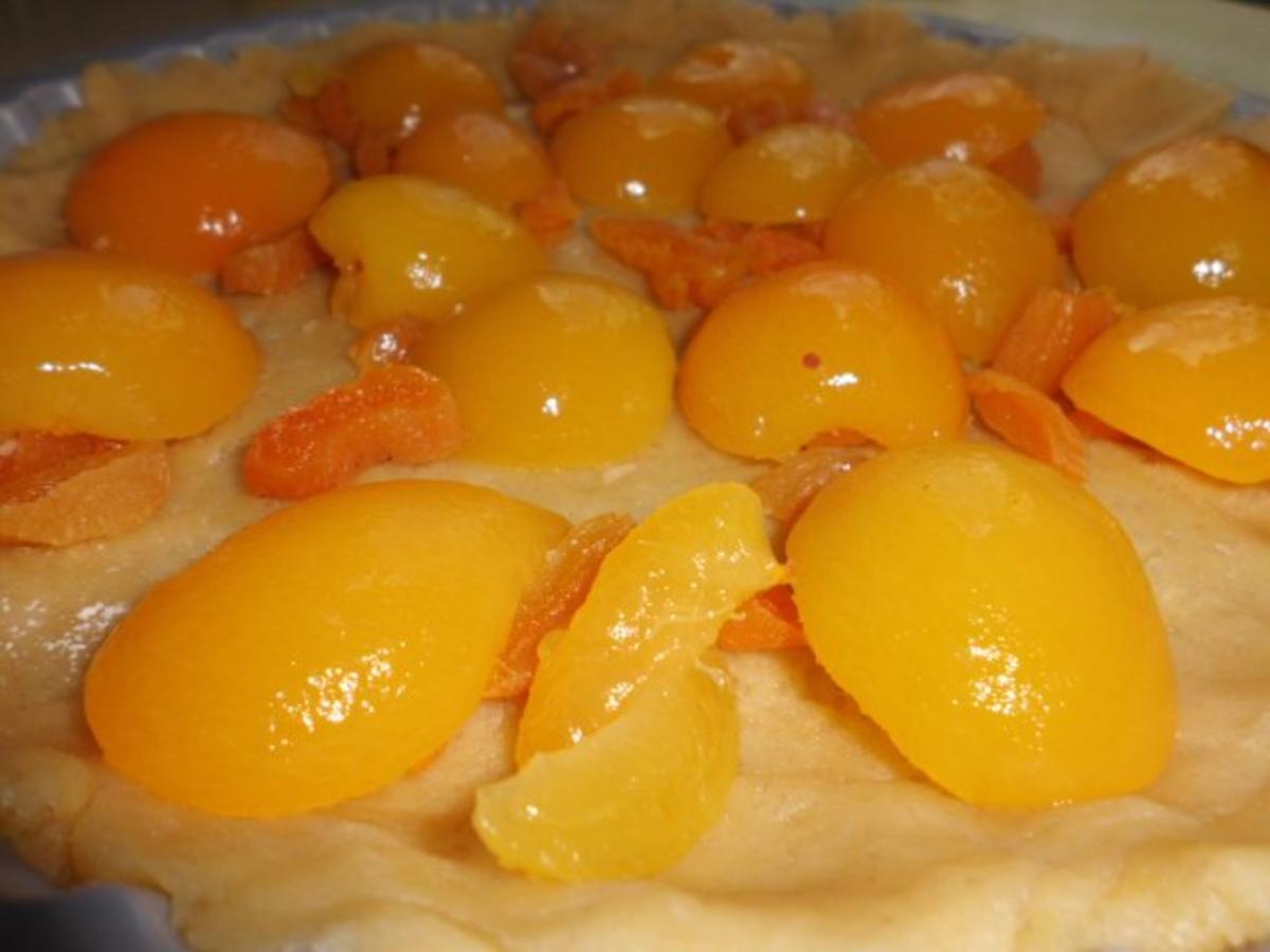 Kuchen: Steuselkuchen-Tarte mit Aprikosen und Kokos - Rezept - Bild Nr. 4