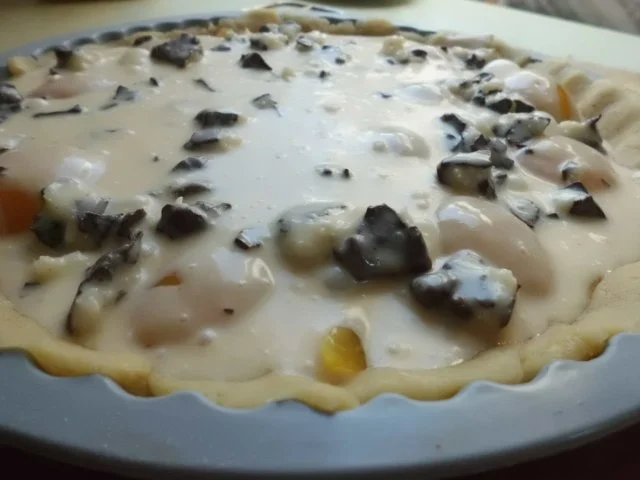 Kuchen: Steuselkuchen-Tarte mit Aprikosen und Kokos - Rezept - Bild Nr. 5