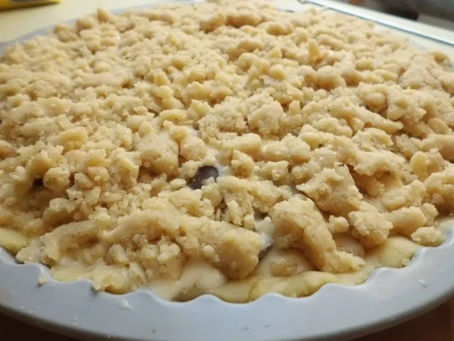 Kuchen: Steuselkuchen-Tarte mit Aprikosen und Kokos - Rezept - Bild Nr. 6