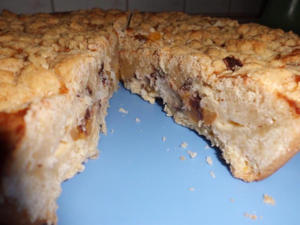 Kuchen: Steuselkuchen-Tarte mit Aprikosen und Kokos - Rezept - Bild Nr. 7