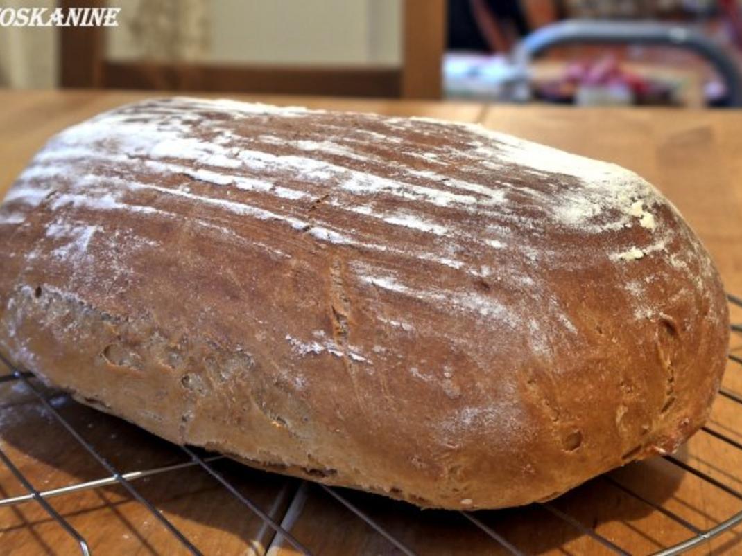 Dinkel Roggen Mischbrot - einfach - 215 kcal/100g