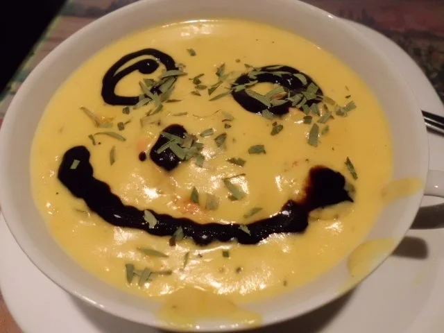 Suppe: Sahne-Senf-Cremesuppe mit Flusskrebsschwänze - Rezept - Bild Nr. 3