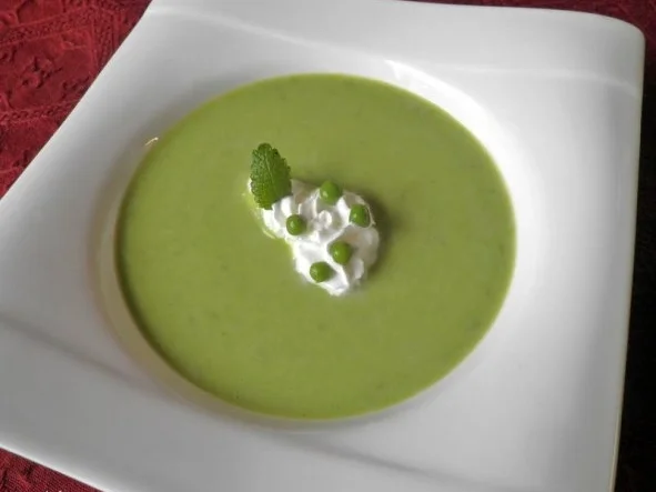 Rezept: Erbsencremesuppe Bild Nr. 2 Erbsencremesuppe - Rezept - Bild Nr. 2