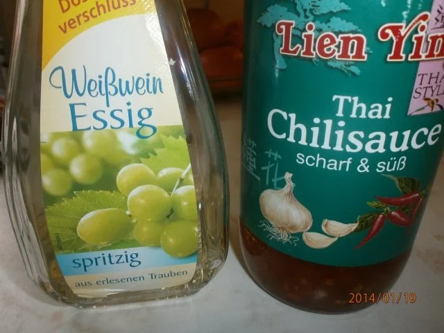 Rezept: Glasierte Hackbällchen mit Chilikartoffeln und Tomatensalsa Bild Nr. 4 Glasierte Hackbällchen mit Chilikartoffeln und Tomatensalsa - Rezept - Bild Nr. 4