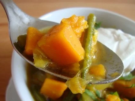 Rezept: Süßkartoffel-Curry Bild Nr. 2 Süßkartoffel-Curry - Rezept - Bild Nr. 2