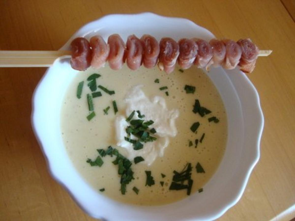 Rezept: feines Meerrettichcremesüppchen feines Meerrettichcremesüppchen - Rezept
