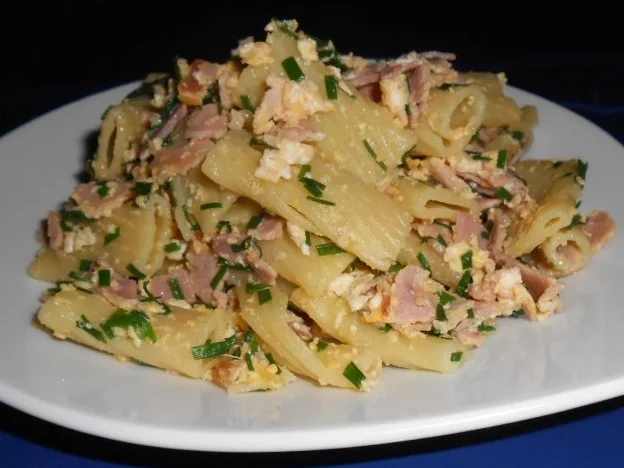 Herzhafte Schinkennudeln - Rezept