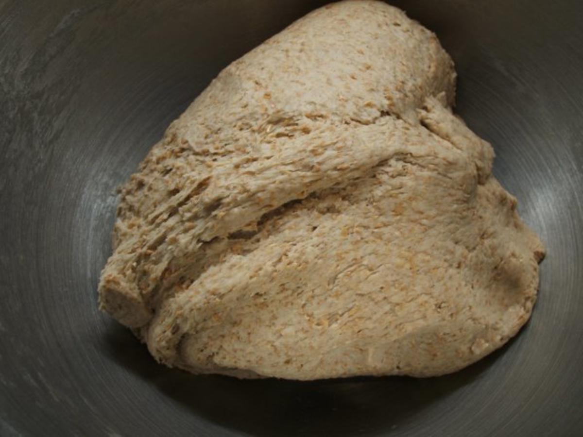 Brot/Brötchen: Mischbrot mit Schmand und Weizenkleie - Rezept - Bild Nr. 6