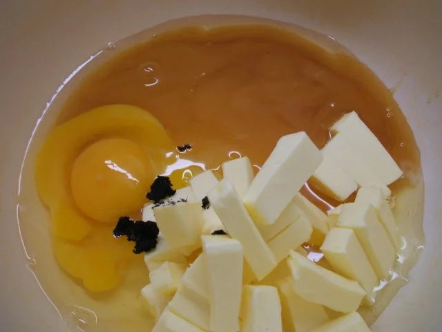 Backen: Apfelmuskuchen mit Vanille - Rezept - Bild Nr. 3