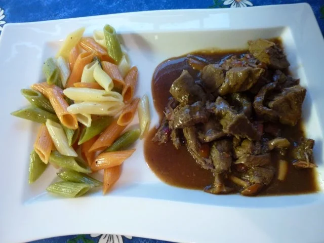 Rezept: Geschnetzeltes vom Reh Geschnetzeltes vom Reh - Rezept