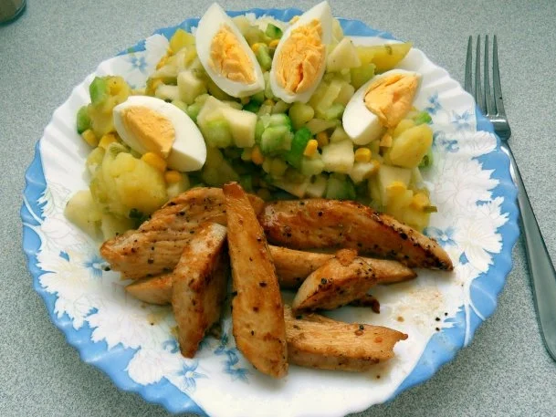 Rezept: Leichter Kartoffelsalat Leichter Kartoffelsalat - Rezept