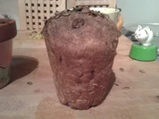 Pizza- Bauernbrot (mit Salami, Pepperoni und schwarzen Oliven) - Rezept