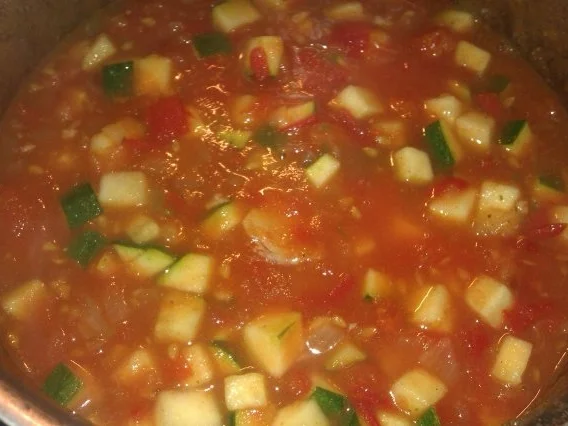 Penne-Auflauf  mit Zucchini, Feta und Putenfilet - Rezept - Bild Nr. 11