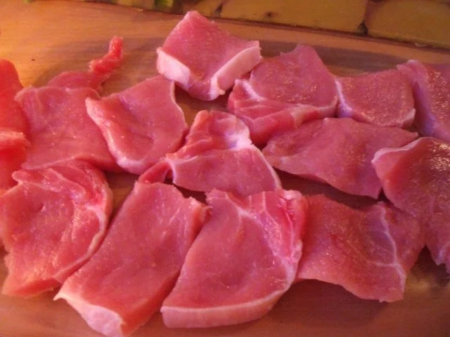 Steak mit Paprika in Tomatensauce überbacken - Rezept - Bild Nr. 3