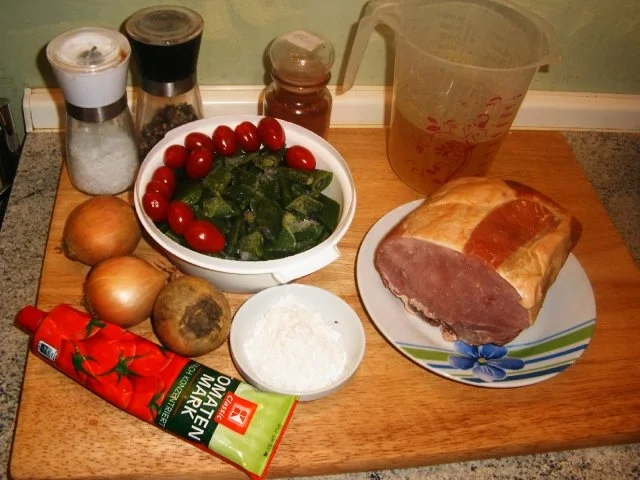 Kasseler- Bohnen- Gulasch - Rezept - Bild Nr. 2