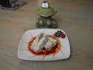 Mohnparfait auf Beerenspiegel - Rezept