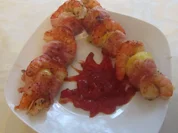 Kartoffel -Garnelen -Spieße - Rezept