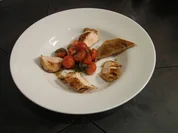 Pieperl auf Tomatensalat - Rezept