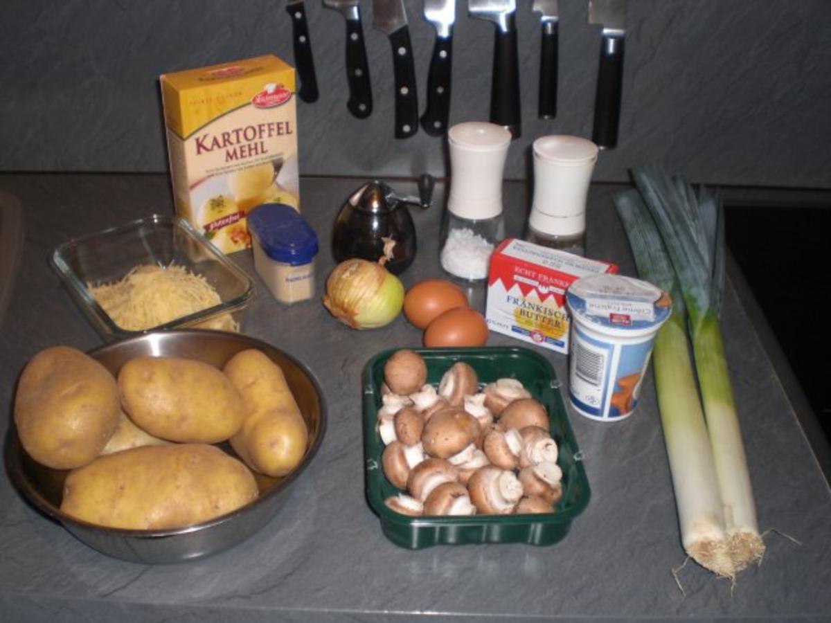 Kartoffel-Lauch-Kuchen - Rezept - Bild Nr. 2