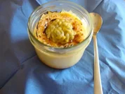 Käseküchlein im Glas mit fruchtigem Abschluss - Rezept