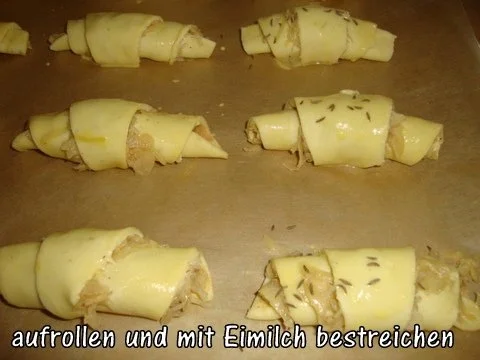 Sauerkrauthörnchen - Rezept - Bild Nr. 6