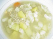 Gemüsesuppe mit Graupen- - Rezept