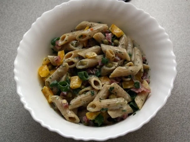 Rezept: Leichter Nudelsalat Leichter Nudelsalat - Rezept