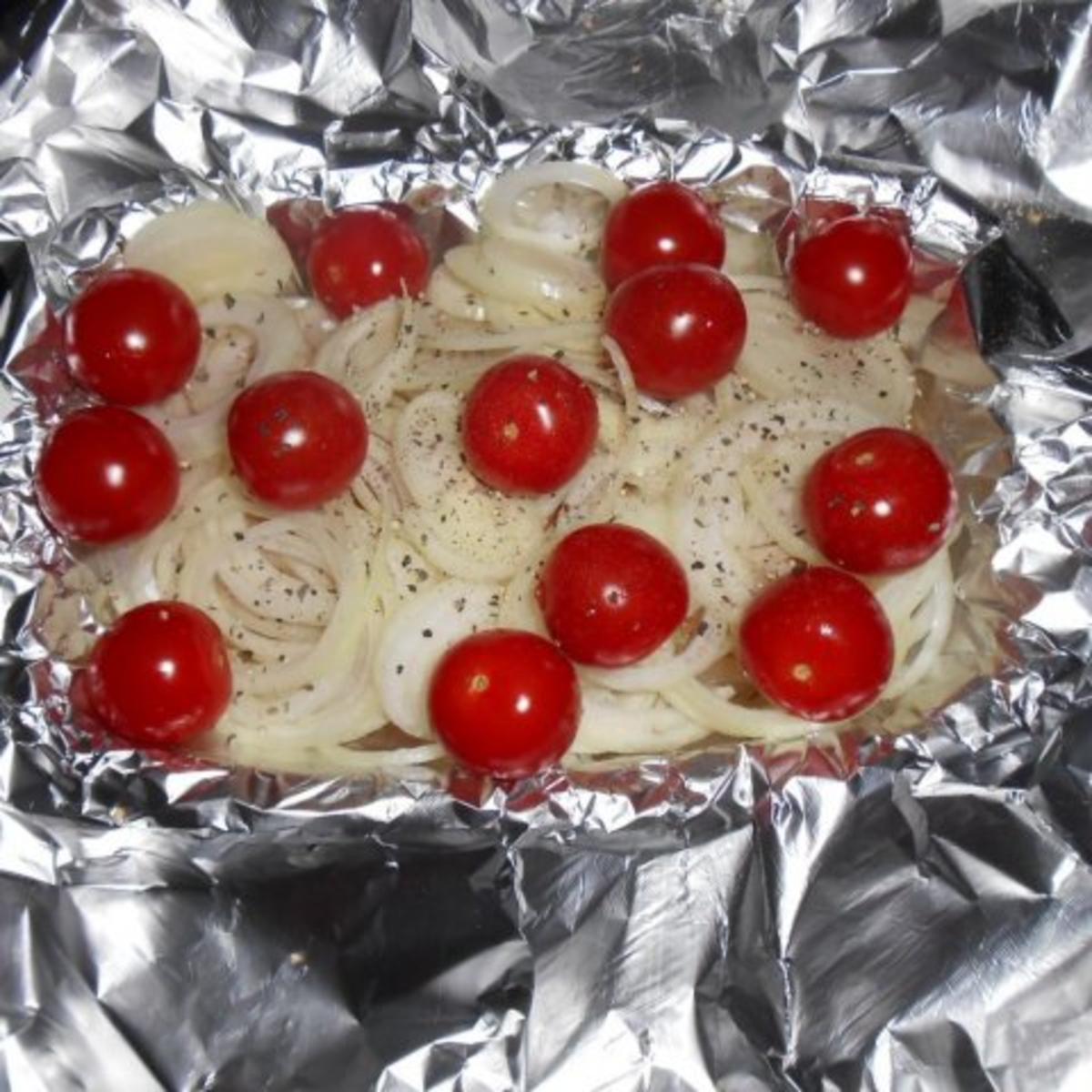 Kabeljaurückenfilet aus dem Ofen mit überbackenem Karotten-Kartoffelgemüse - Rezept - Bild Nr. 4