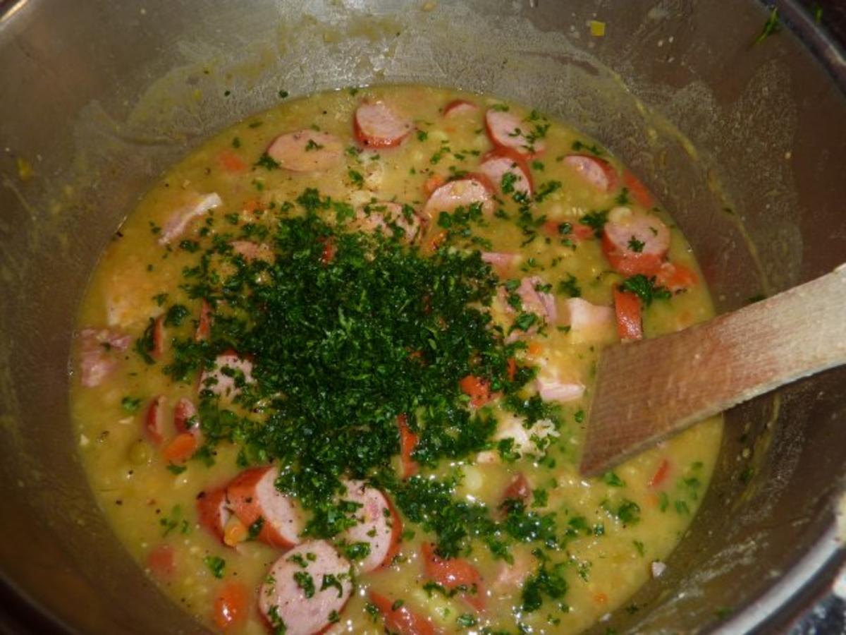 Suppen: Erbsensuppe - Rezept - Bild Nr. 13