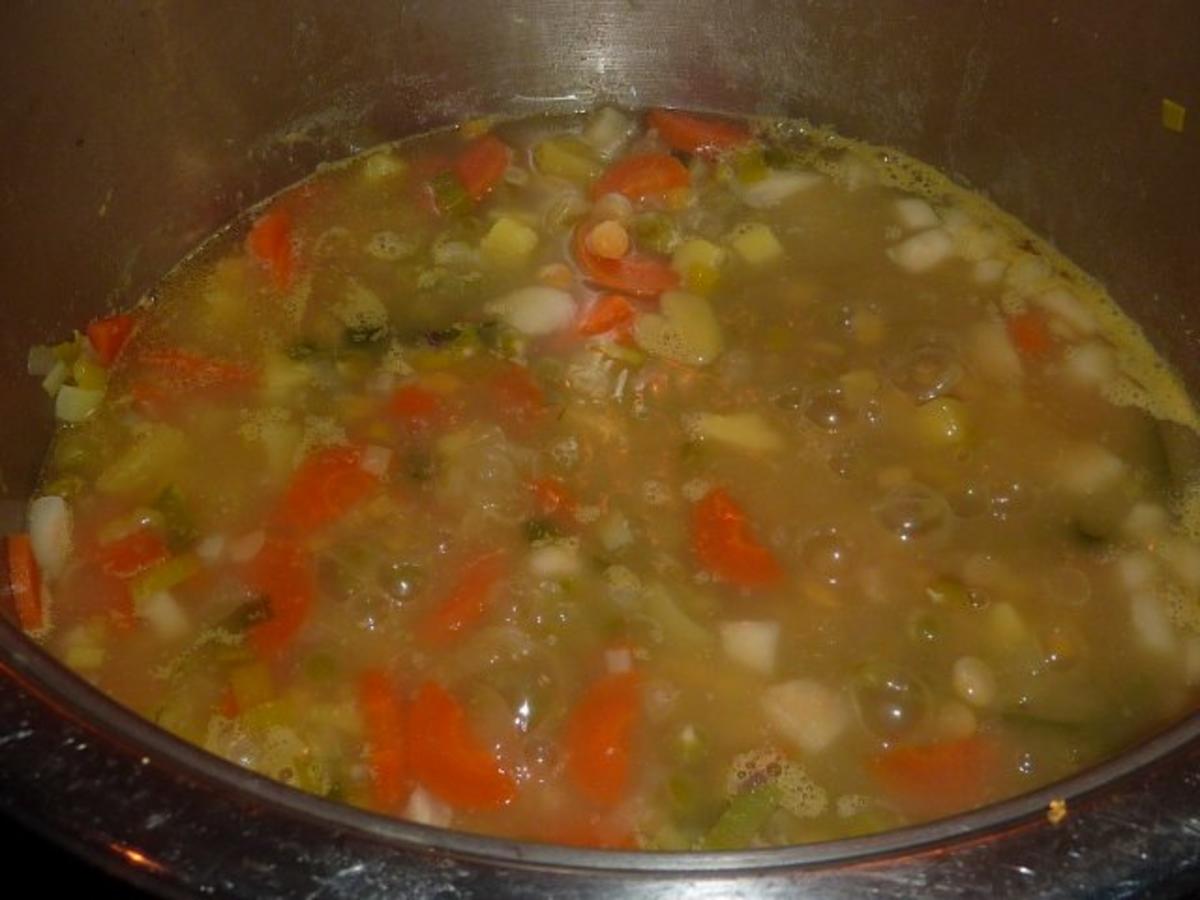 Suppen: Erbsensuppe - Rezept - Bild Nr. 7