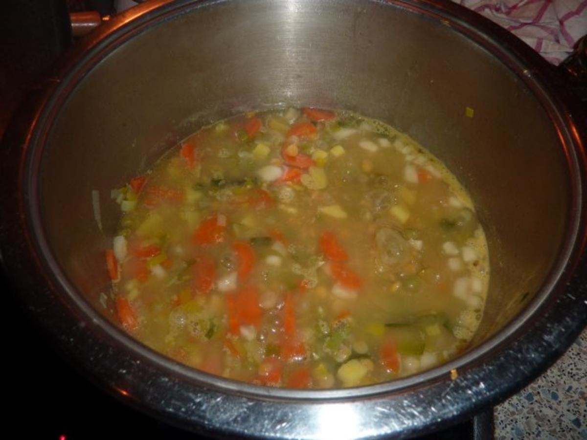 Suppen: Erbsensuppe - Rezept - Bild Nr. 6