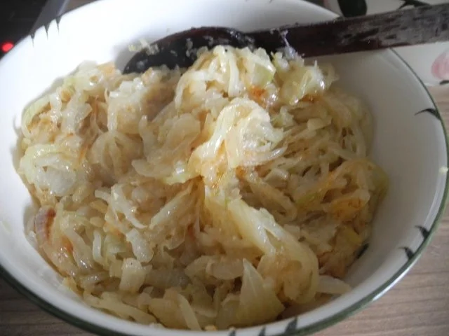 Vegan : Glasierte Zwiebelringe an Gemüsestampf - Rezept - Bild Nr. 8