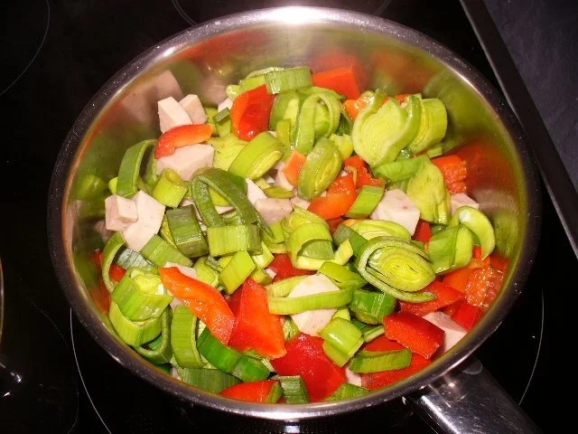 Würziger Reis mit verschiedenen Gemüsen - Rezept - Bild Nr. 3