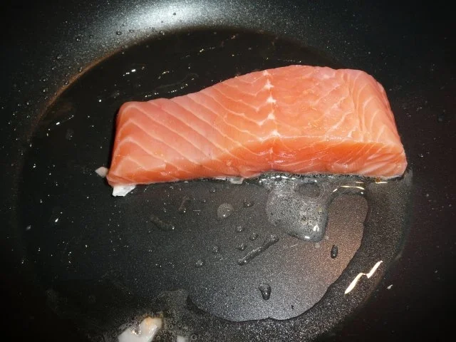 Kartoffelpuffer, Mischgemüse + Lachsfilet - Rezept - Bild Nr. 4