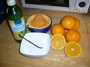 Orangen Sirup mit Vanille - Rezept