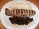 Fleisch: Entenbrust mit Sauerkirschen - Rezept