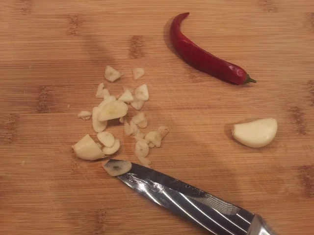 Spaghetti mit Knoblauch und Chilli - Rezept - Bild Nr. 2