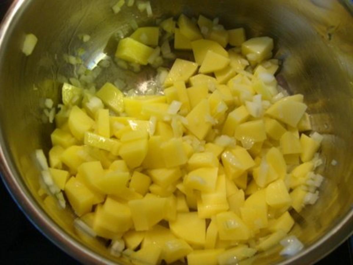 Kartoffel-Käse Süppchen mit Knusperschinken....200. ;)))) - Rezept - Bild Nr. 5