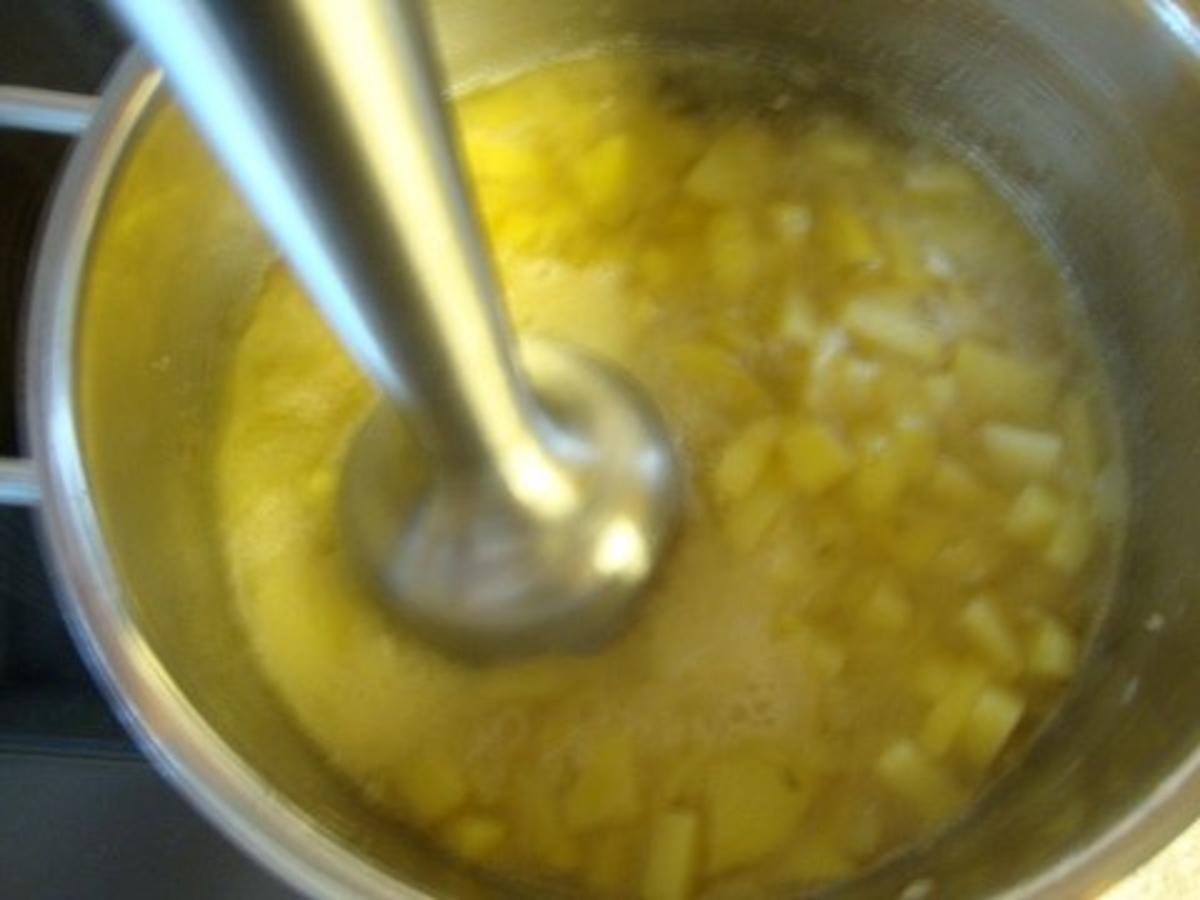 Kartoffel-Käse Süppchen mit Knusperschinken....200. ;)))) - Rezept - Bild Nr. 9