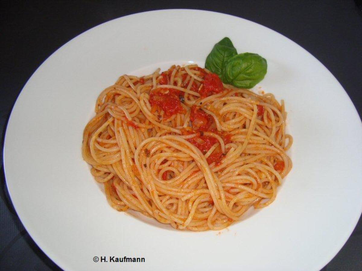 Spaghetti Napolitano - Rezept - Bild Nr. 8304